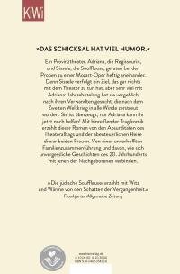 Zusatzmaterial 9783462054156 U4 von Die jüdische Souffleuse: Roman von Adriana Altaras