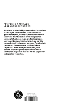 Zusatzmaterial 9783462303261 U4 von Schlachtensee: Stories von Helene Hegemann