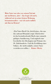 Zusatzmaterial 9783869711409 U4 von Glücksritter: Recherche über meinen Vater von Michael Kleeberg