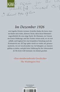 Zusatzmaterial 9783462004854 U4 von Mrs Agatha Christie: Roman von Marie Benedict