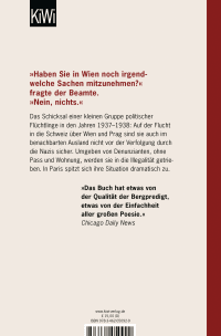 Zusatzmaterial 9783462050929 U4 von Liebe deinen Nächsten: Roman von E.M. Remarque