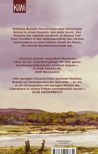 Zusatzmaterial 9783462053739 U4 von Raumpatrouille: Geschichten von Matthias Brandt