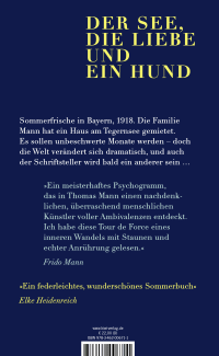 Zusatzmaterial 9783462006711 U4 von Thomas Mann Goes on Vacation: Ein Sommer am See von Kerstin Holzer