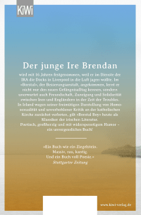 Zusatzmaterial 9783462051889 U4 von Borstal Boy von Brendan Behan