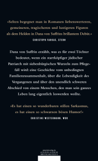 Zusatzmaterial 9783462052572 U4 von Otto: Roman von Dana von Suffrin