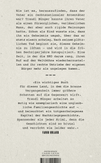 Zusatzmaterial 9783462004908 U4 von Eisernes Schweigen: Das Attentat meines Vaters. Eine deutsche Familiengeschichte von Traudl Bünger