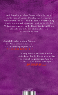 Zusatzmaterial 9783462007619 U4 von Junge Frau mit Katze: Roman von Daniela Dröscher
