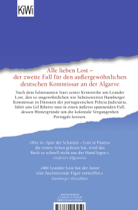 Zusatzmaterial 9783462053050 U4 von Spur der Schatten: Lost in Fuseta. Ein Portugal-Krimi von Gil Ribeiro