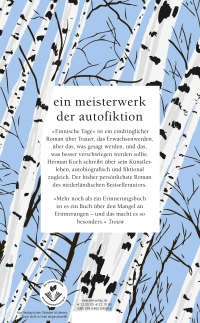 Zusatzmaterial 9783462000658 U4 von Finnische Tage: Roman von Herman Koch