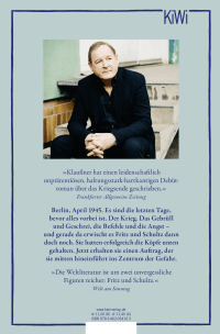Zusatzmaterial 9783462054163 U4 von Vor dem Anfang: Roman von Burghart Klaußner