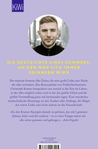 Zusatzmaterial 9783462008005 U4 von Das Leben fing im Sommer an: Roman von Christoph Kramer