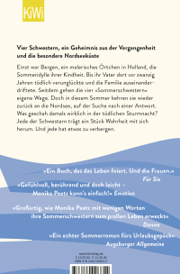 Zusatzmaterial 9783462006612 U4 von Die Nacht der Lichter - Die Sommerschwestern: Roman von Monika Peetz