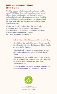 Zusatzmaterial 9783869712154 U4 von Oberkampf: Roman von Hilmar Klute