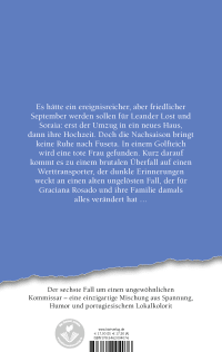 Zusatzmaterial 9783462004076 U4 von If Death Bind Us (The Sixth Case for Leander Lost): Lost in Fuseta. Ein Portugal-Krimi von Gil Ribeiro