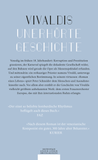 Zusatzmaterial 9783462052299 U4 von Vivaldi and His Daughters: Roman von Peter Schneider