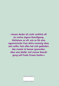 Zusatzmaterial 9783462053593 U4 von Sophie Passmann on Frank Ocean von Sophie Passmann
