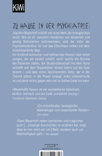 Zusatzmaterial 9783462046816 U4 von Wann wird es endlich wieder so, wie es nie war: Roman. Alle Toten fliegen hoch, Teil 2 von Joachim Meyerhoff