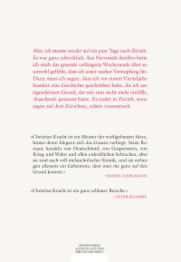Zusatzmaterial 9783462050837 U4 von Eurotrash: Roman von Christian Kracht