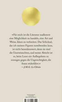 Zusatzmaterial 9783462006551 U4 von Neues von den Unerwünschten von J. M. G. Le Clézio