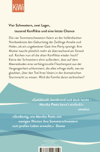 Zusatzmaterial 9783462008159 U4 von Flaschenpost aus der Vergangenheit - Die Sommerschwestern: Roman von Monika Peetz