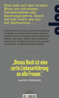 Zusatzmaterial 9783462005301 U4 von Else: Roman von Jasna Fritzi Bauer, Katharina Zorn