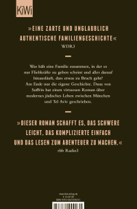 Zusatzmaterial 9783462009231 U4 von Nochmal von vorne: Roman von Dana von Suffrin
