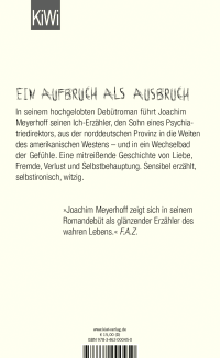 Zusatzmaterial 9783462000450 U4 von Alle Toten fliegen hoch: Amerika von Joachim Meyerhoff
