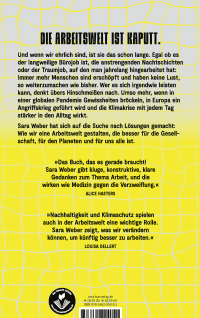 Zusatzmaterial 9783462004151 U4 von Die Welt geht unter, und ich muss trotzdem arbeiten? von Sara Weber