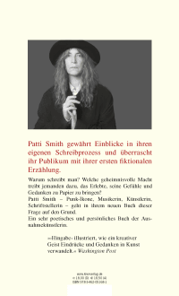 Zusatzmaterial 9783462051681 U4 von Hingabe von Patti Smith
