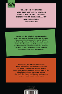 Zusatzmaterial 9783462009323 U4 von Weltalltage: Roman von Paula Fürstenberg