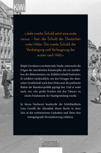 Zusatzmaterial 9783462053531 U4 von Second Guilt or the Burden of Being  German: Oder Von der Last Deutscher zu sein von Ralph Giordano