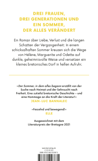 Zusatzmaterial 9783462003871 U4 von Der Sommer, in dem alles begann: Roman von Claire Léost