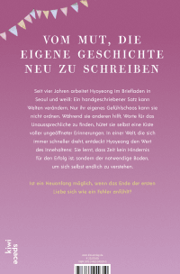 Zusatzmaterial 9783462049350 U4 von Der Briefladen, in dem ich dich fand: Roman von Baek Seungyeon