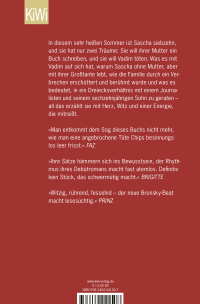 Zusatzmaterial 9783462041507 U4 von Broken Glass Park: Roman von Alina Bronsky