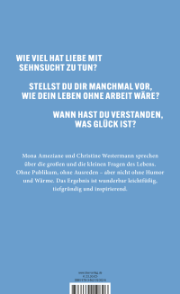 Zusatzmaterial 9783462010626 U4 von Wann wusstest du, dass es gut wird?: Über das Leben und seine Geheimnisse  von Mona Ameziane, Christine Westermann