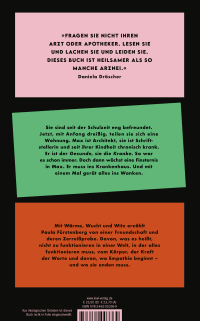 Zusatzmaterial 9783462003369 U4 von Weltalltage: Roman von Paula Fürstenberg