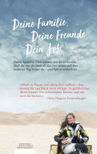 Zusatzmaterial 9783462052244 U4 von Sag dem Abenteuer, ich komme: Wie ich mit dem Motorrad die Welt umrundete und was ich von ihr lernte von Lea Rieck