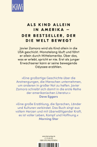 Zusatzmaterial 9783462055856 U4 von Solito: Eine wahre Geschichte von Javier Zamora