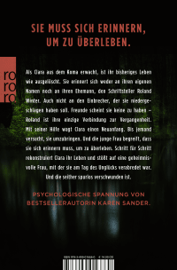 Zusatzmaterial 9783499016660 U4 von MY KILLER’S FACE von Sophie Kendrick