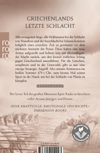 Zusatzmaterial 9783499004223 U4 von Der Lange Krieg: Zorn des Ares von Christian Cameron