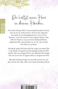 Zusatzmaterial 9783499012433 U4 von Eine Handvoll Worte von Jojo Moyes