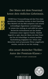 Zusatzmaterial 9783499246159 U4 von Das Feuermal von Wolfgang Kaes