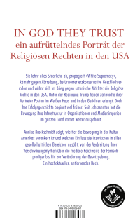 Zusatzmaterial 9783499006487 U4 von AMERICA'S HOLY WARRIORS – How The Christian Right Is Endangering Democracy: Wie die Religiöse Rechte die Demokratie gefährdet  von Annika Brockschmidt