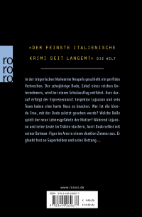 Zusatzmaterial 9783499269677 U4 von Der dunkle Ritter: Lojacono ermittelt in Neapel von Maurizio de Giovanni