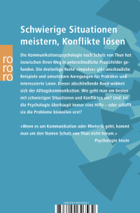 Zusatzmaterial 9783499626562 U4 von Impulse für Kommunikation im Alltag: Kommunikationspsychologische Miniaturen 3