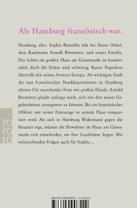 Zusatzmaterial 9783499008429 U4 von Das Haus am Gänsemarkt  von Petra Oelker