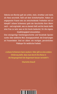 Zusatzmaterial 9783737102490 U4 von Meine Ahnin, die Hexe, und ich: Eine Geschichte von Familie, Wut und Weiblichkeit von Juliane Schiemenz