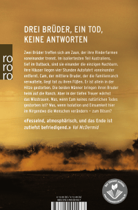 Zusatzmaterial 9783499001437 U4 von Zu Staub von Jane Harper