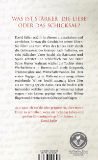 Zusatzmaterial 9783463000305 U4 von Solange wir leben von David Safier