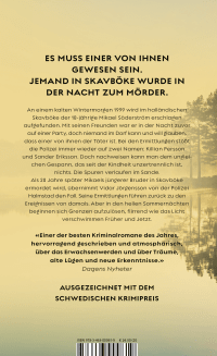 Zusatzmaterial 9783463000619 U4 von Wenn die Nacht endet von Christoffer Carlsson